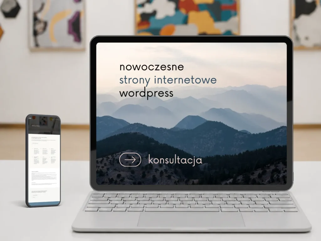 Strona internetowa WordPress